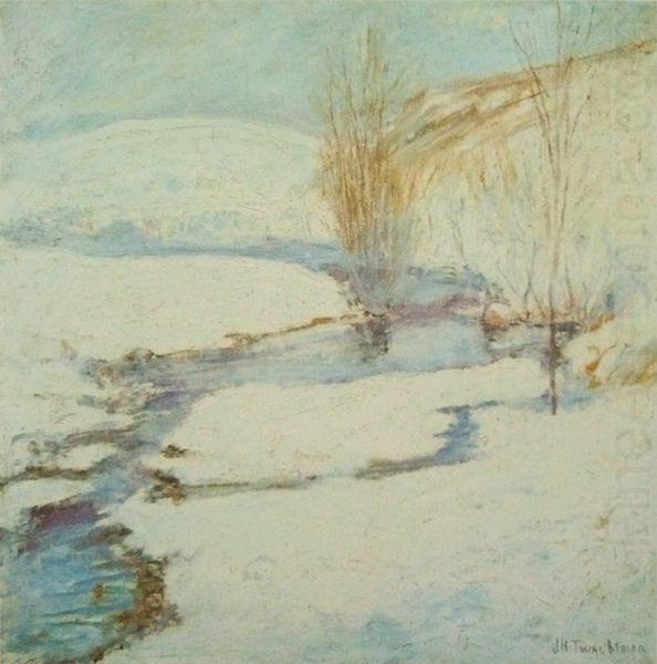 John Henry Twachtman Winter Landscape china oil painting image